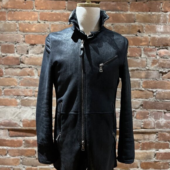 EMPRESA Italian Shearling Leather Jacket - Picture 2 of 11